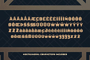 Executa - Bold Art Deco + Freebies, a Sans Serif Font by Parker Creative (Thumbnail 12 of 12)