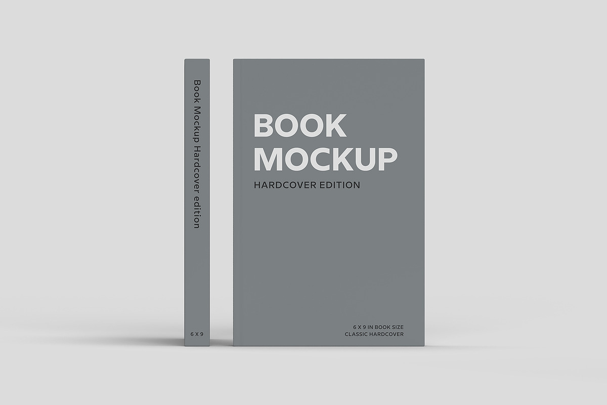 Hardcover Book Mockup, a Print Template by Petr Stránský (Photo 2 of 8)