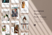 Instagram Stories Pack - Classy, a Social Media Template by uyo66 (Thumbnail 1 of 8)