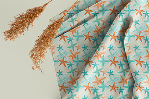 Closeup Twisted Fabric Mockup