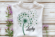 St.Patrick’s Day Dandelion Lucky PNG, an Illustration by CraftArtStudio (Thumbnail 2 of 4)