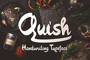 Quish, a Script Font by Fontdation (Thumbnail 1 of 5)
