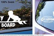 Car Sticker Mockup Set, a Product Mockup by mock-ups (Thumbnail 4 of 10)