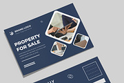 Real Estate Postcard Design Template, a Stationery Template by MightyDesign (Thumbnail 3 of 8)