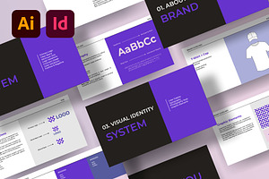Brand Guidelines Template – Logo, a Branding & Logo Template by Abstracto-Create
