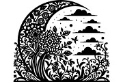 Elegant Nature & Wildlife SVG Set, an Object Graphic by jahid234 (Thumbnail 10 of 10)