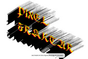 Pixel Fraktur Blackletter, a Blackletter Font by cromatixclassroom (Thumbnail 5 of 9)