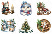 Cozy Winter Wonderland Collection, an Illustration by DreamPrint404 (Thumbnail 4 of 5)