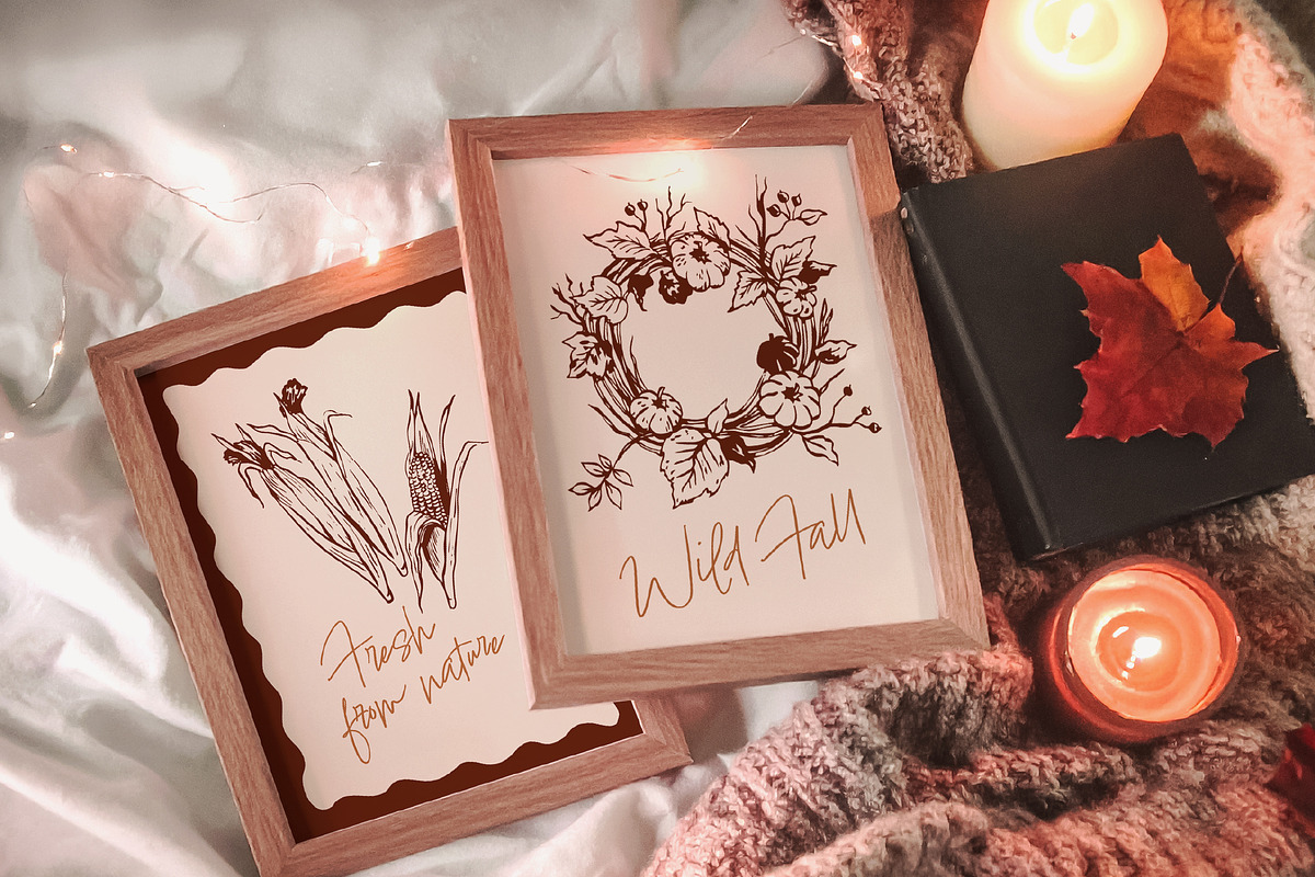 Autumn Thanksgiving Illustration Set, an Object Illustration by Wild and Wonder by Ana (Photo 5 of 13)