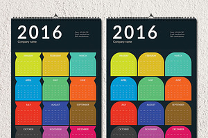 Flat Calendar