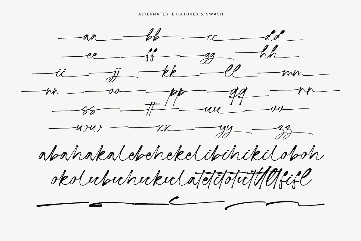 Smith Brittany Signature Script Font, a Script Font by Typoraith Co (Photo 12 of 15)