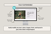 Yoga Studio Squarespace Website, a Squarespace Template by Preset Pixels (Thumbnail 2 of 6)