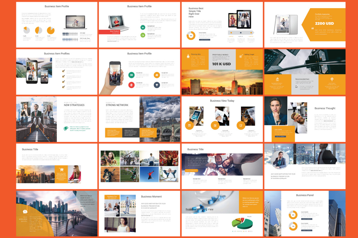 Corporate Business Presentation, a Presentation Template by GreenDesign (Photo 3 of 5)