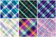 Mermaid Plaid - Seamless Pattern, an Icon by DreamPrint404 (Thumbnail 2 of 5)