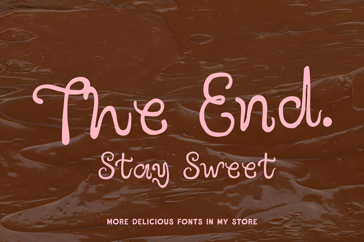 Marzipan Cream Sweet Festive Script, a Handwritten Font by Struvictory.art (Photo 9 of 9)