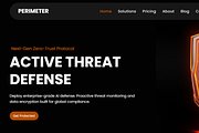 Perimeter Cyber Wix Studio Template, a Wix Template by Webstify (Thumbnail 1 of 5)