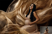 Golden Fabric Overlays, a Texture Graphic by HappyNews (Thumbnail 7 of 8)