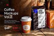 Coffee Mockups vol.2 - Packaging, a Packaging Mockup by Mr.Mockup™ (Thumbnail 2 of 16)