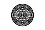 Mandala Circle Ornament Vector Bundl, an Illustration by Gaye Art (Thumbnail 45 of 51)