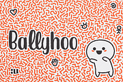 Ballyhoo, a Sans Serif Font by Unio Designs (Thumbnail 1 of 8)