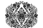 50 Elegant Floral Ornate Silhouette, a Decorative Illustration by Amazin_art (Thumbnail 13 of 30)