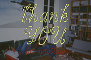 Inky Babe Messy Liquid Font Duo, a Handwritten Font by AnMark (Thumbnail 12 of 12)