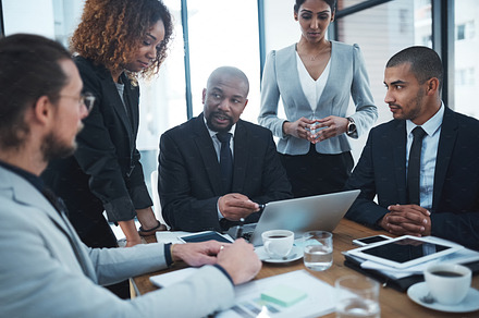 Getting the team focused on the immediate task, a Photo by Peopleimages.com