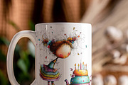 Watercolor Quirky Fairy Clipart Set, a Graphic by one-touch (Thumbnail 5 of 14)