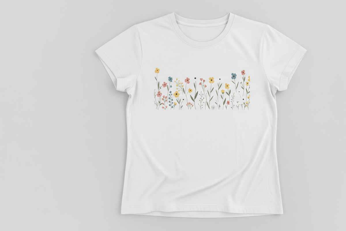 Soft Wildflower Seamless Pattern, a Person Illustration by Gfx_Store (Photo 3 of 4)