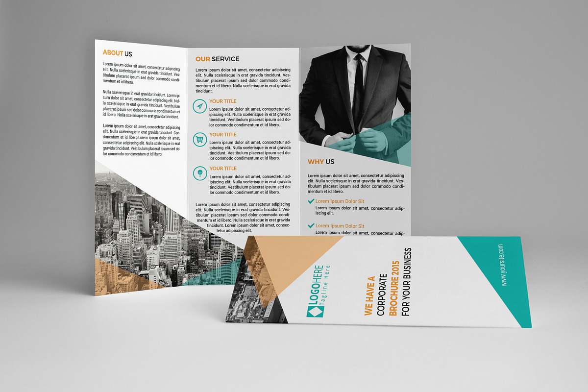 Kreatif Trifold Brochure, a Brochure Template by assaiv (Photo 1 of 7)