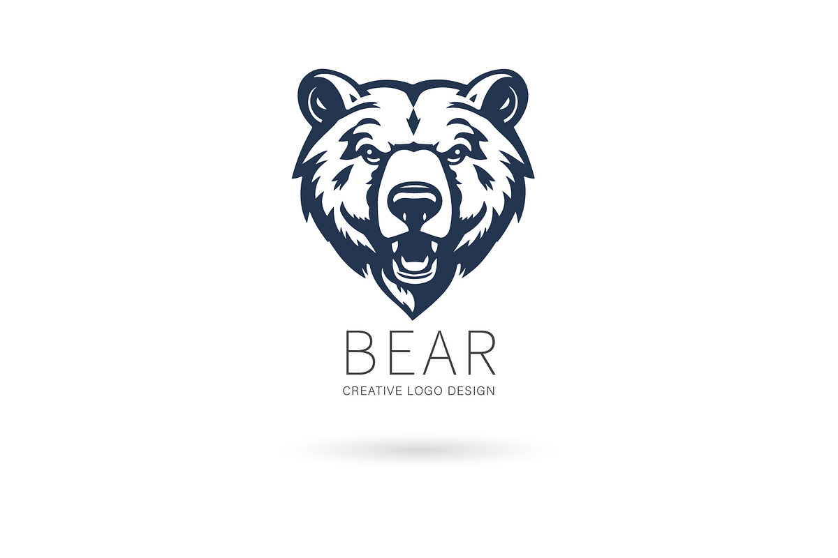 Bear face logo, a Branding & Logo Template by Logocreative (Photo 1 of 3)