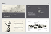 Sahl- Brand Identity Powerpoint, a Presentation Template by BOXKAYU (Thumbnail 3 of 9)