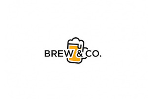 Brew Co Logo, a Branding & Logo Template by Logocreative