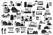 farmhouse kitchen wall decor design, an Illustration by Amazin_art (Thumbnail 1 of 33)