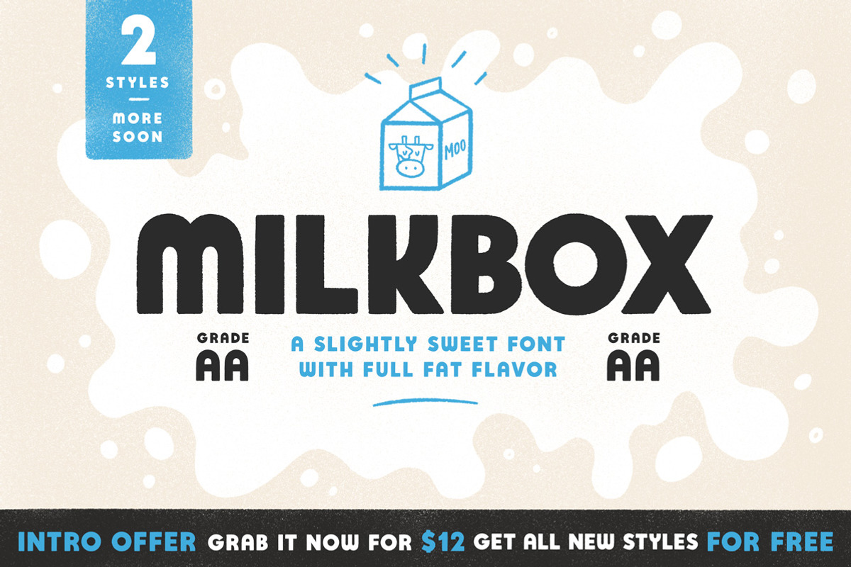 Milkbox Font