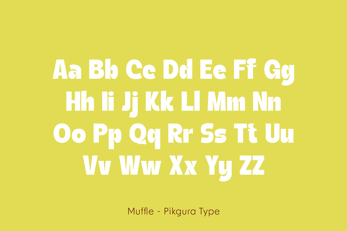 PGR Muffle - Inktrap Font, a Sans Serif Font by Pikgura (Photo 2 of 8)