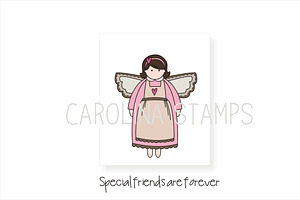 Home Angel Digital Stamp