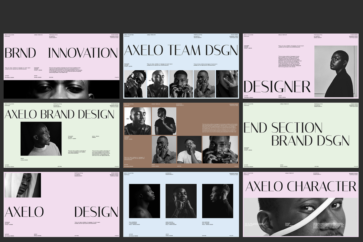 AXELO - Brand Portfolio Keynote, a Presentation Template by Creatorism (Photo 8 of 8)