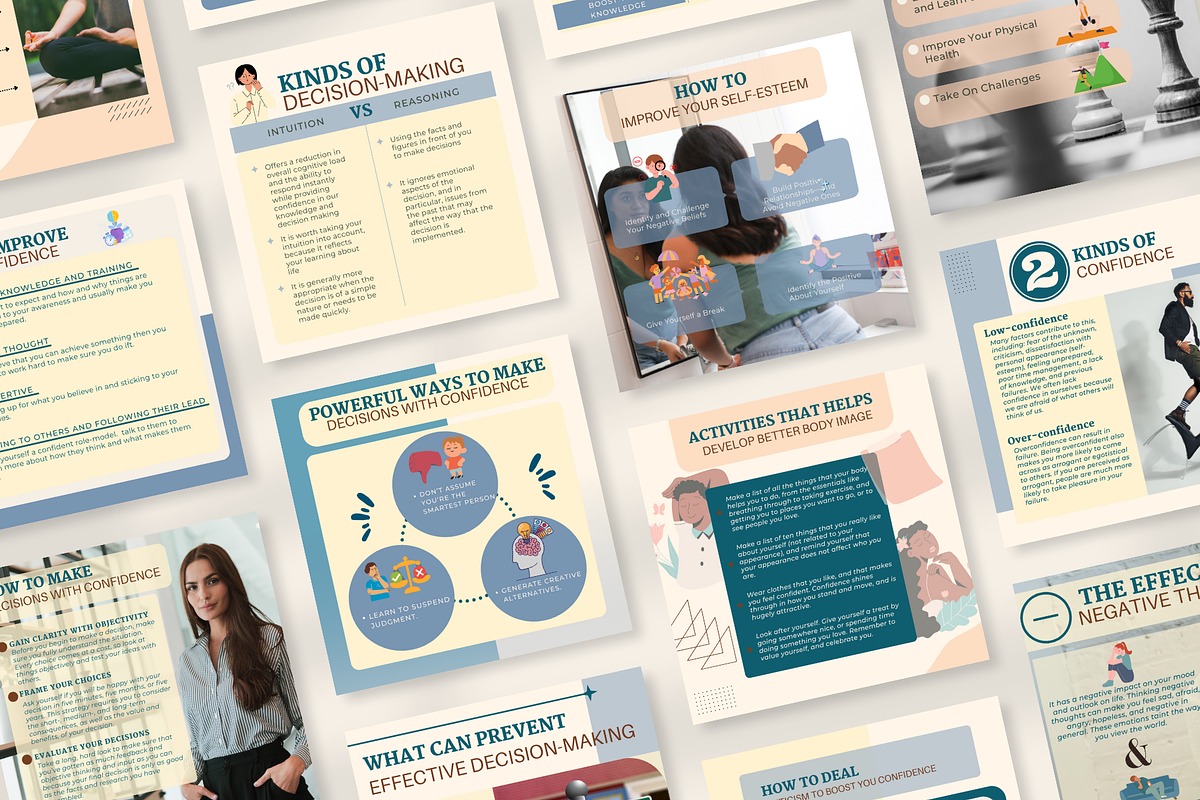 Confidence Posts - Canva Editable