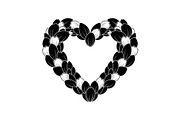 Floral Heart Frame Silhouette Pack, an Illustration by Artivon (Thumbnail 18 of 49)