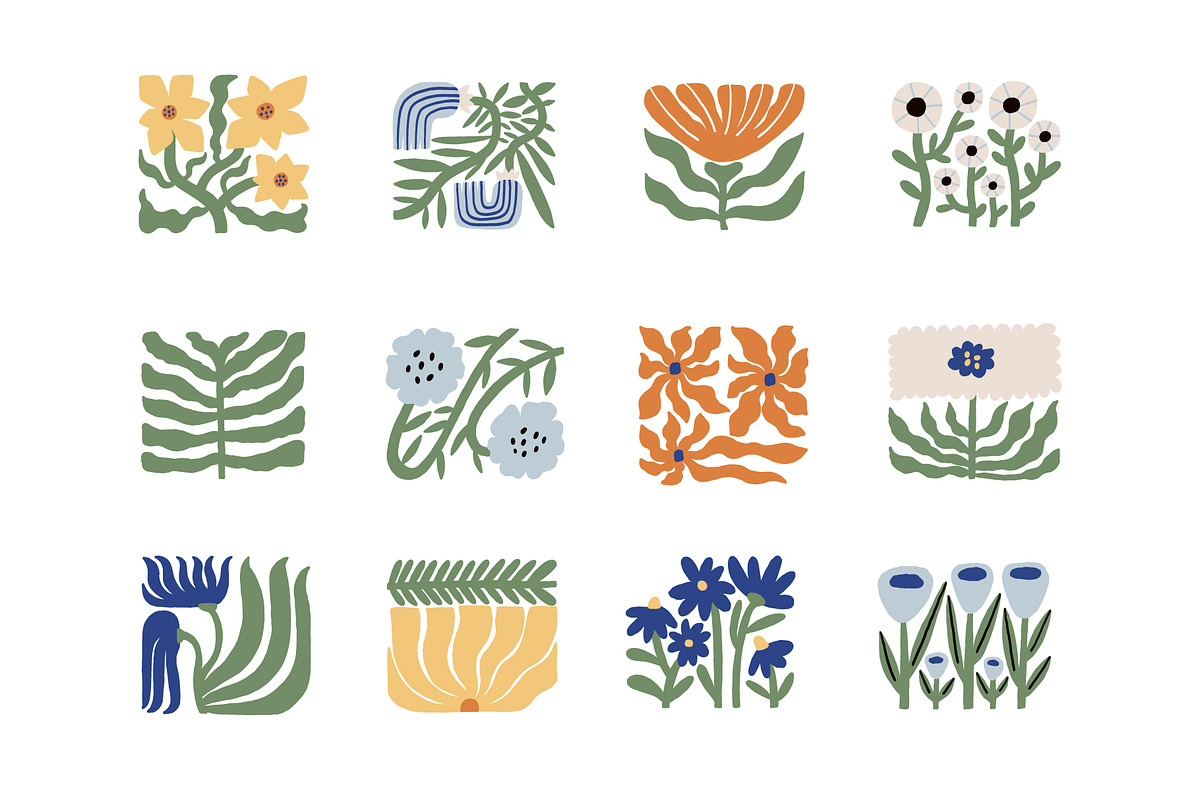 Organic Flowers, an Object Graphic by AnkaDrozd (Photo 2 of 7)