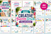 2027 Business Growth Planner, a Stationery Template by Designmela01 (Thumbnail 1 of 4)