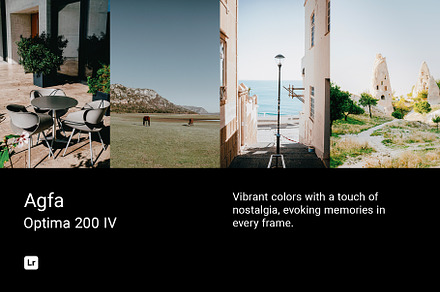 Agfa Optima 200 IV, a Preset Add-On by colorituals