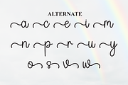 Rainbow | Script Font, a Handwritten Font by Scratchones (Thumbnail 8 of 9)