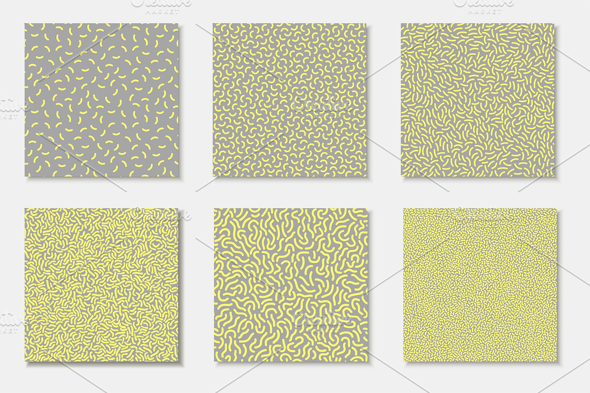 Trendy vector seamless patterns, a Pattern Graphic by ExpressShop (Photo 1 of 4)