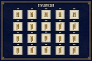 Houstonville - Victorian Font, a Serif Font by Roams Type (Thumbnail 4 of 6)