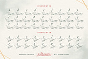 Wondshe Typeface, a Script Font by alit design (Thumbnail 9 of 20)