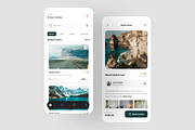 Aero - Travel Booking App UI Kit, an UI Kit Template by iDoodle Studio (Thumbnail 4 of 4)