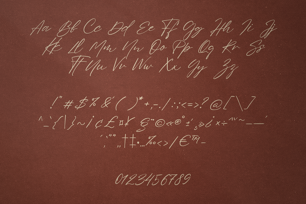 Sign That - Signature font, a Script Font by VP Fonts (Photo 15 of 20)