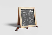 Blackboard Menu Sign Mockup, a Product Mockup by MrLetters (Thumbnail 5 of 5)